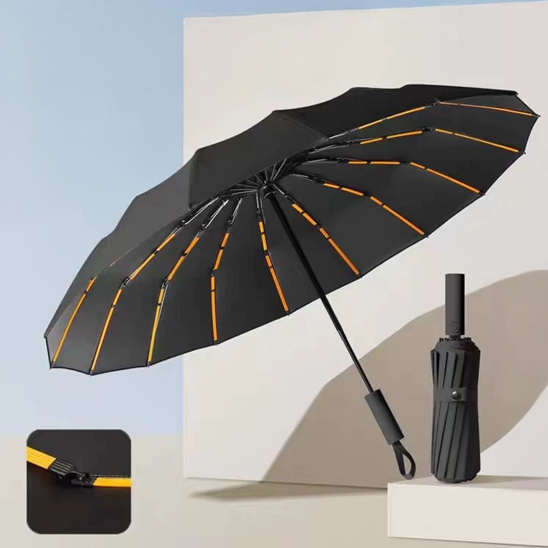 Premium UV Folding Umbrella – Gradient, Durable